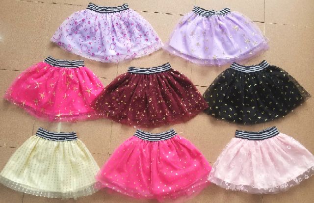 Mã 44FASHIONSALE1 giảm 10k đơn từ 50k Chân váy ren bé gái sành điệu 1-8t