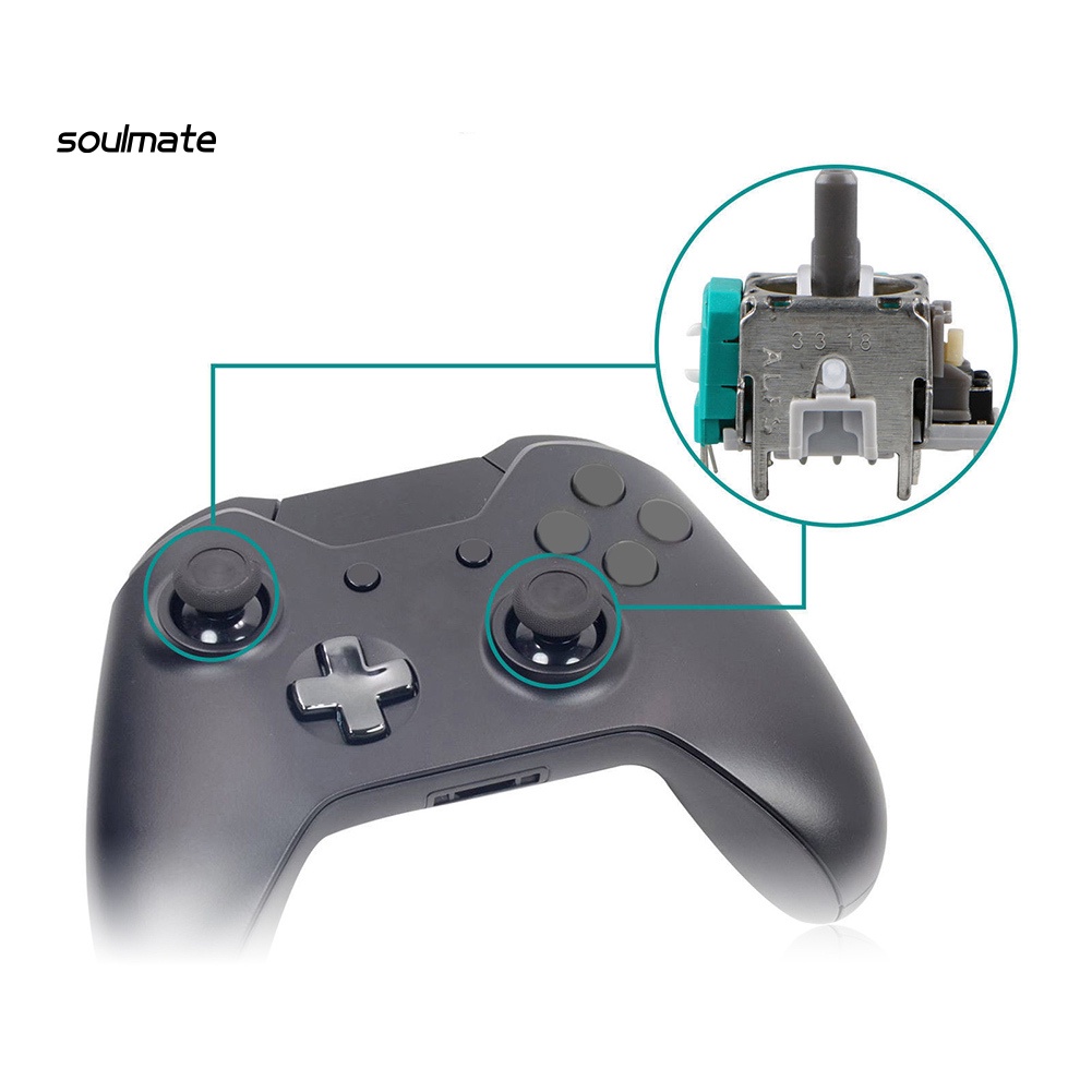 Set 13 Công Tắc Analog LBRB LTRT 3D Cho Tay Cầm Chơi Game Xbox 360 Slim