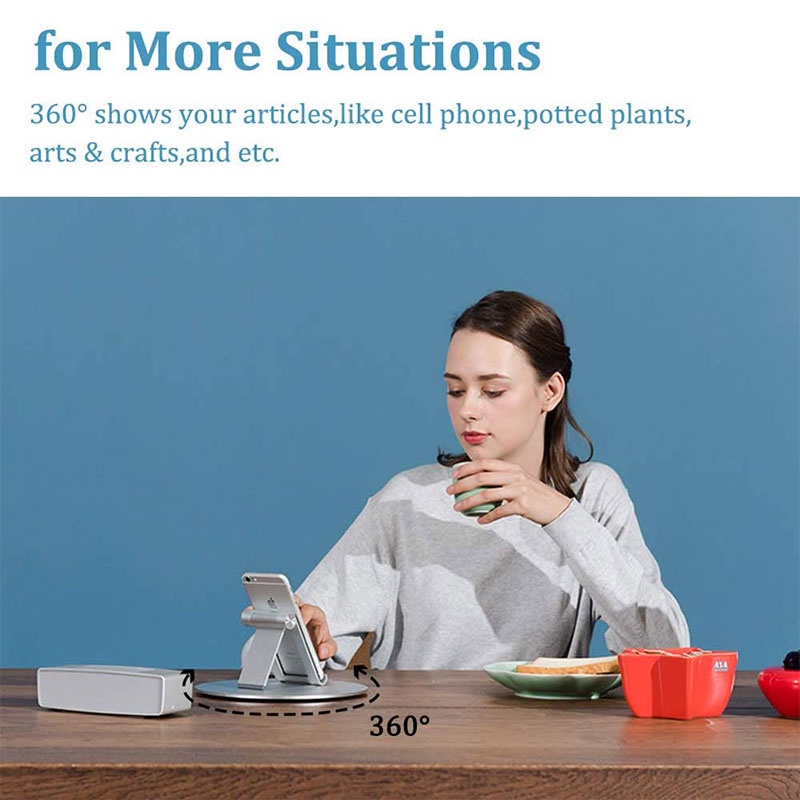 360° Đế Xoay Màn Hình Máy Tính Bằng Nhôm Cho Apple iMac All in one