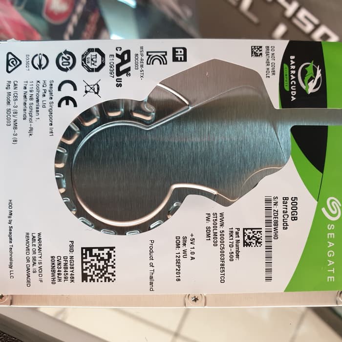 Vỏ Đựng Ổ Cứng Seagate Internal Notebook 500gb Hdd Sata 2.5 Inch | BigBuy360 - bigbuy360.vn
