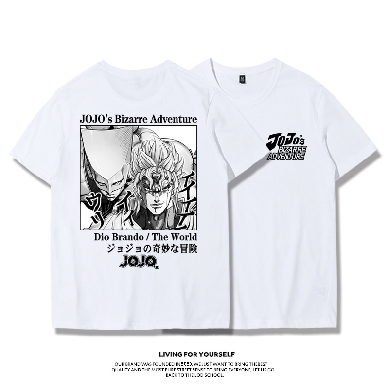 HOT🔥 Áo Phông JoJo's Bizarre Adventure Kujo Jotaro Kira Yoshikage Joint Anime mẫu mới cực chât
