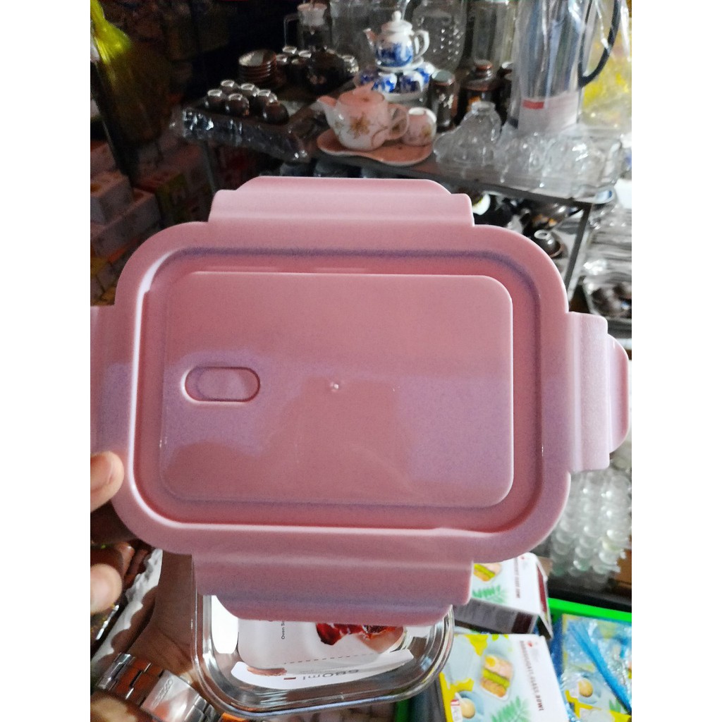 1 cái hộp thủy tinh đựng thực phẩm, thức ăn borosilicate glass bowl 680 ml