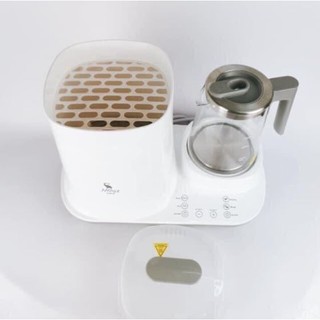 Máy đun nước pha sữa, tiệt trùng bình sữa và sấy khô 3 in 1 Moaz Bebe MB018 cho bé