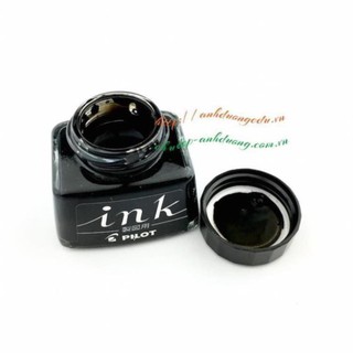Mực Pilot Nhật (30ml) đen bóng viết quản chấm