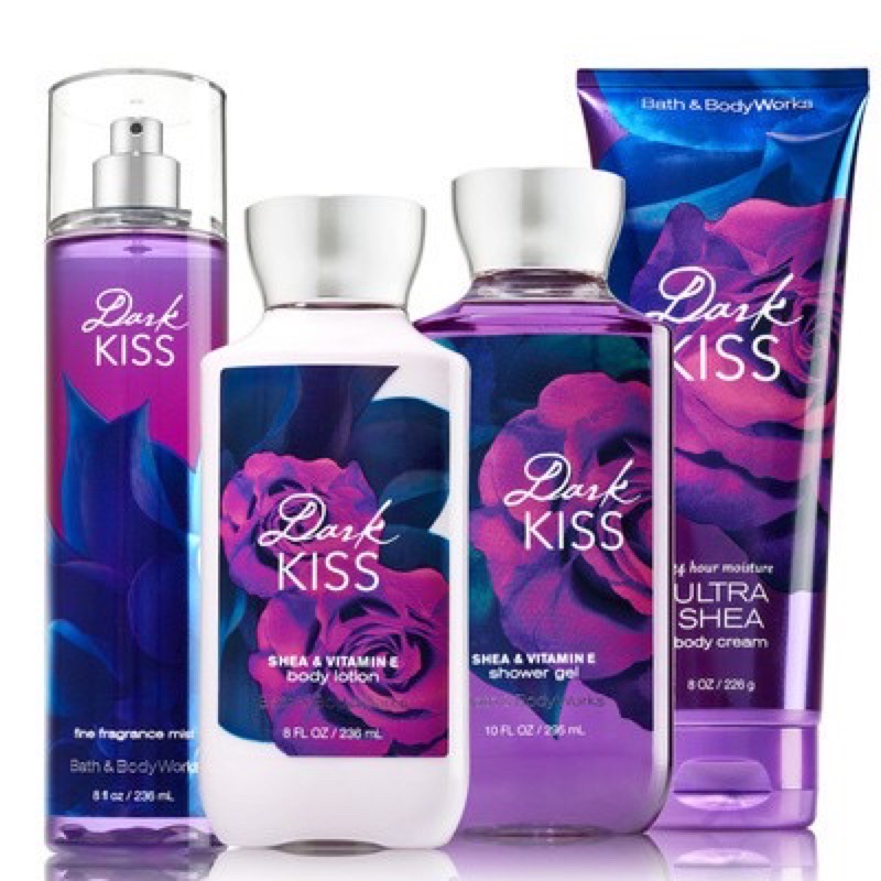 DARK KISS | Tắm Dưỡng Xịt Thơm Toàn Thân Bath &amp; Body Works