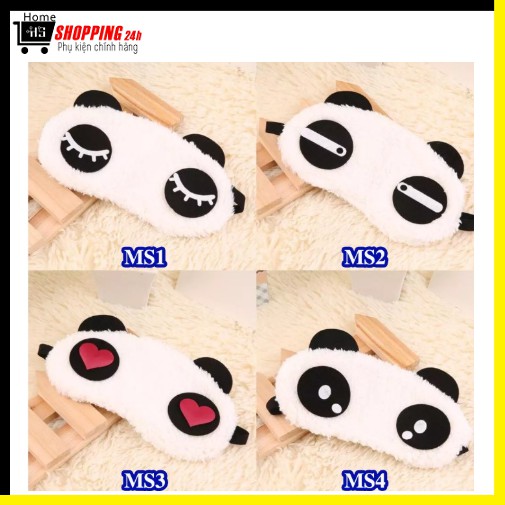 🍀Miếng Che Mắt Khi Ngủ Hình Panda Dễ Thương - Mặt Nạ Che Mắt Ngủ HOME24HPANDA🍀