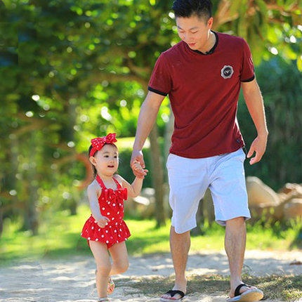 Đồ bơi bé gái xinh xắn tặng kèm băng đô (size 6-25kg)