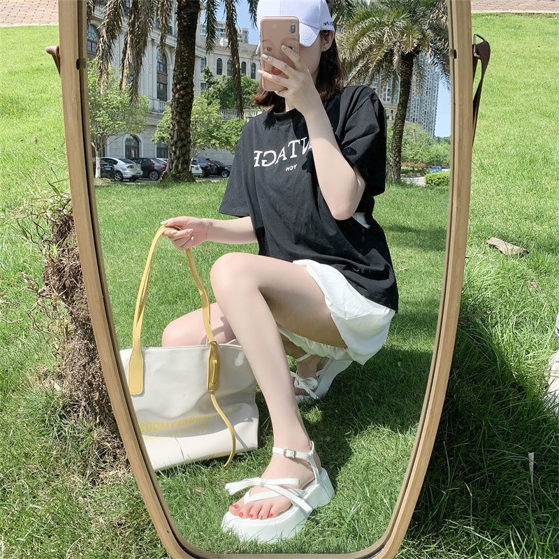 Xăng đan Đế Dày Phong Cách Roman Thời Trang Dành Cho Nữ 2022