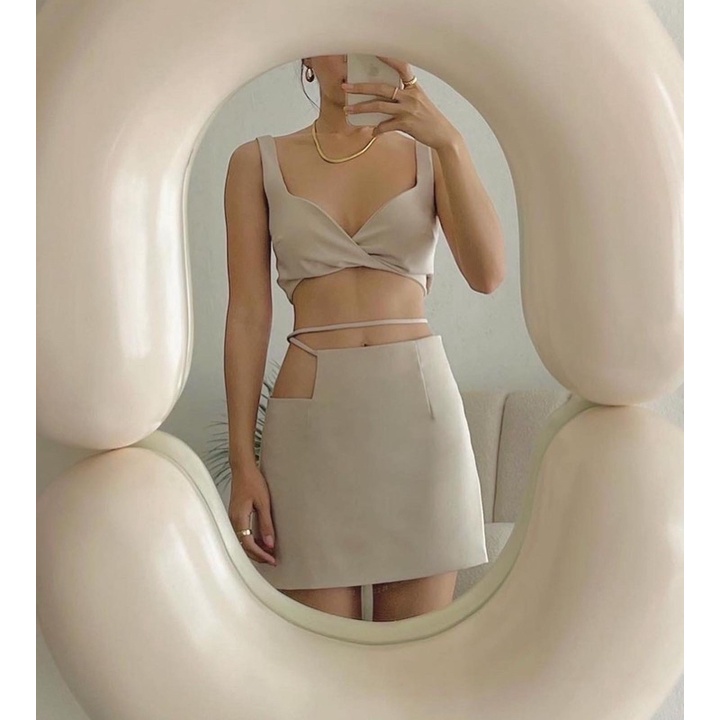 MINI SKIRT 9/ CHÂN VÁY NGẮN ÔM SÁT CẮT EO TÔN DÁNG