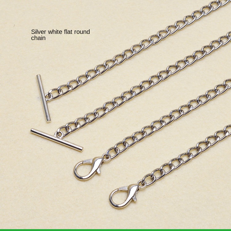 Dây Xích Hình Chữ O Bằng Kim Loại 5mm Gắn Túi Xách