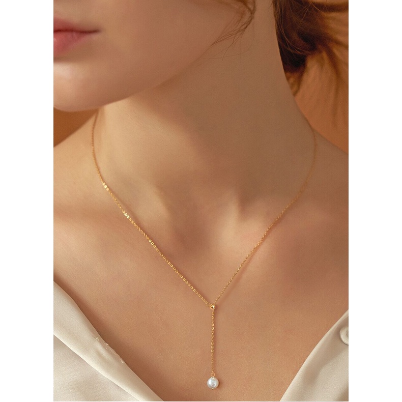 [FreeShip] Dây chuyền nữ titan viên đá thời trang X5-103-2 - CAM KẾT KHÔNG BAY MÀU