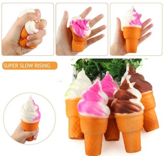 squishy kem ốc quế to 17cm