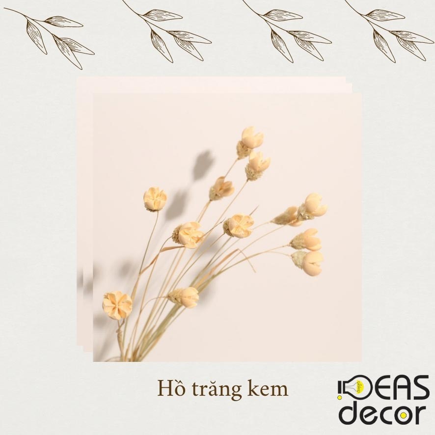 Hoa hồ trăng thanh nhã - Đạo cụ chụp ảnh cao cấp, trang trí nội thất phòng khách, cửa hàng - Ideas Decor