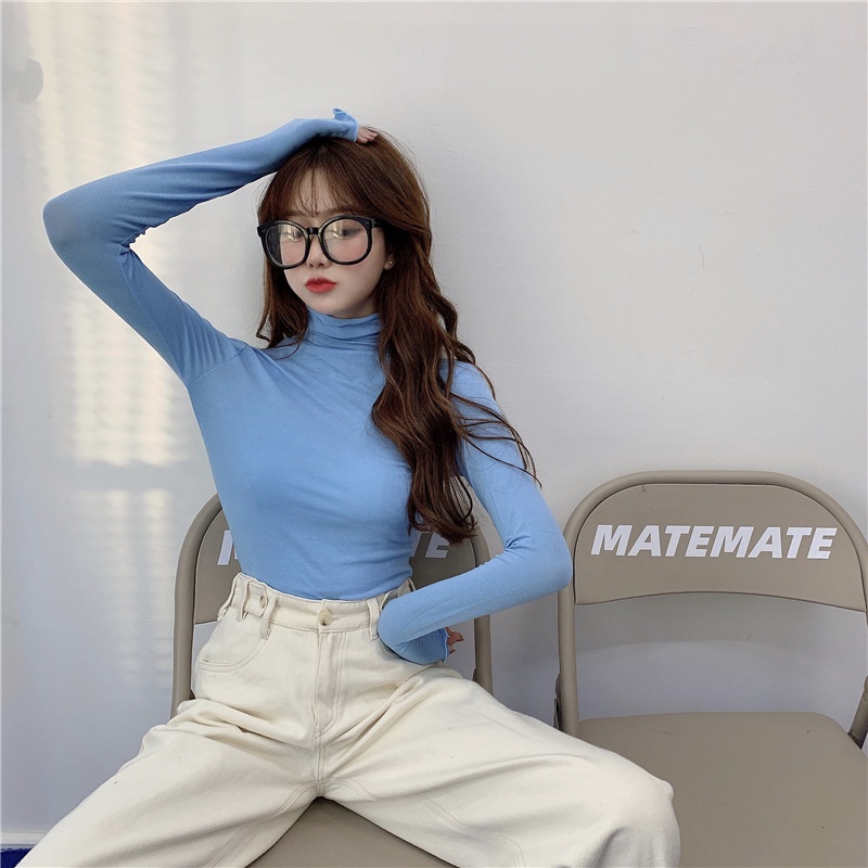 Áo thun DIDIKA dài tay thời trang mùa đông cho nữ