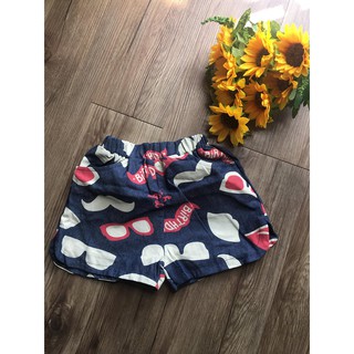 Quần sọt kaki bé gái
