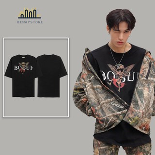 Áo thun bo.bui XƯƠNG ANGLE STAR unsiex nam nữ form rộng tay lỡ