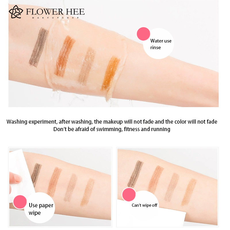 [Hàng mới về] Chì kẻ mày dạng lỏng 5 màu 4D thiết kế 4 ngàm kháng nước và mồ hôi phong cách Hàn Quốc | BigBuy360 - bigbuy360.vn