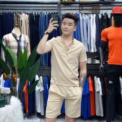 Bộ đũi nam [ Bộ nam ] HÀNG CAO CẤP Chất Liệu Đũi Xước Cho Cảm Giác Mặc Rất Thoải Mái, Lịch Sự Cho Anh Em BD4 | BigBuy360 - bigbuy360.vn