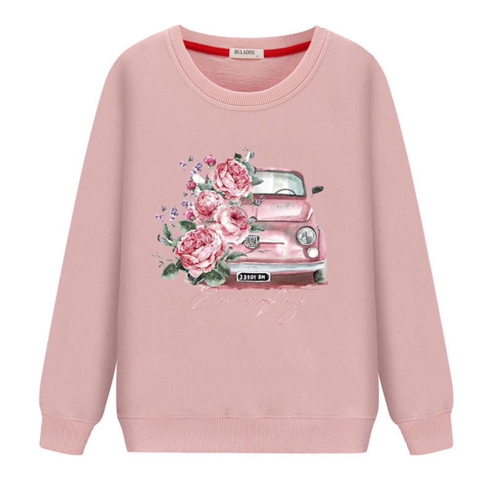 QQMALL T-shirts Clothing Thermal Patch Girls Ironing Stickers Heat Transfers Stickers