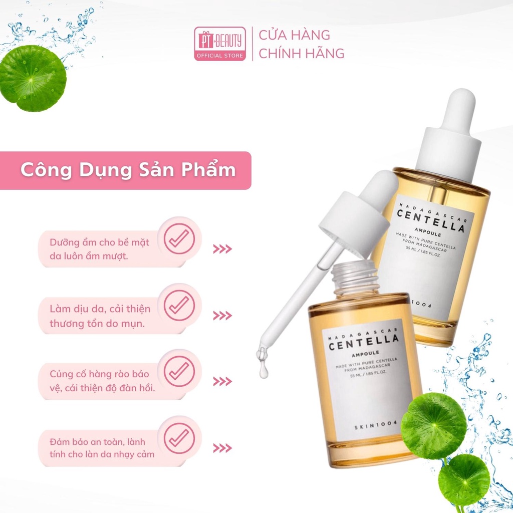 Tinh chất rau má dưỡng da Skin1004 Madagascar Centella Ampoule chai 55ml