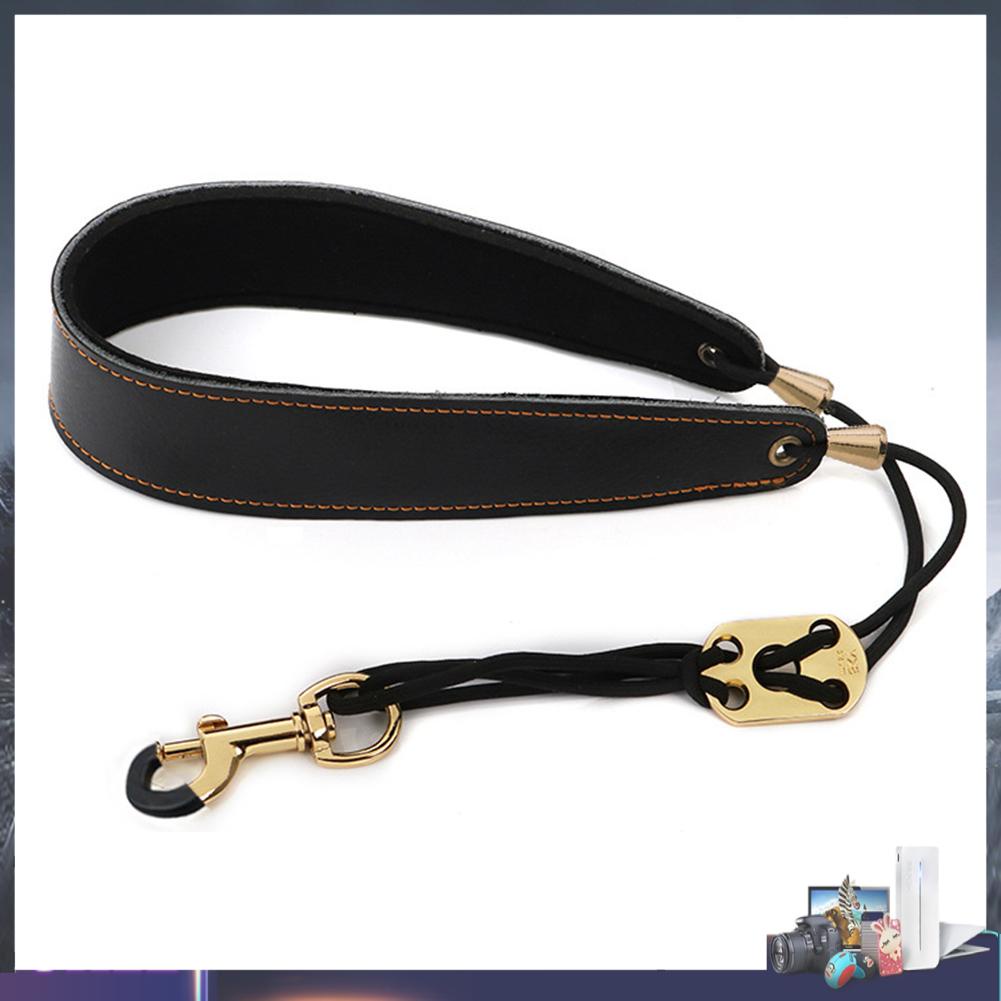 Dây đeo kèn saxophone bằng da mềm có thể điều chỉnh tiện dụng