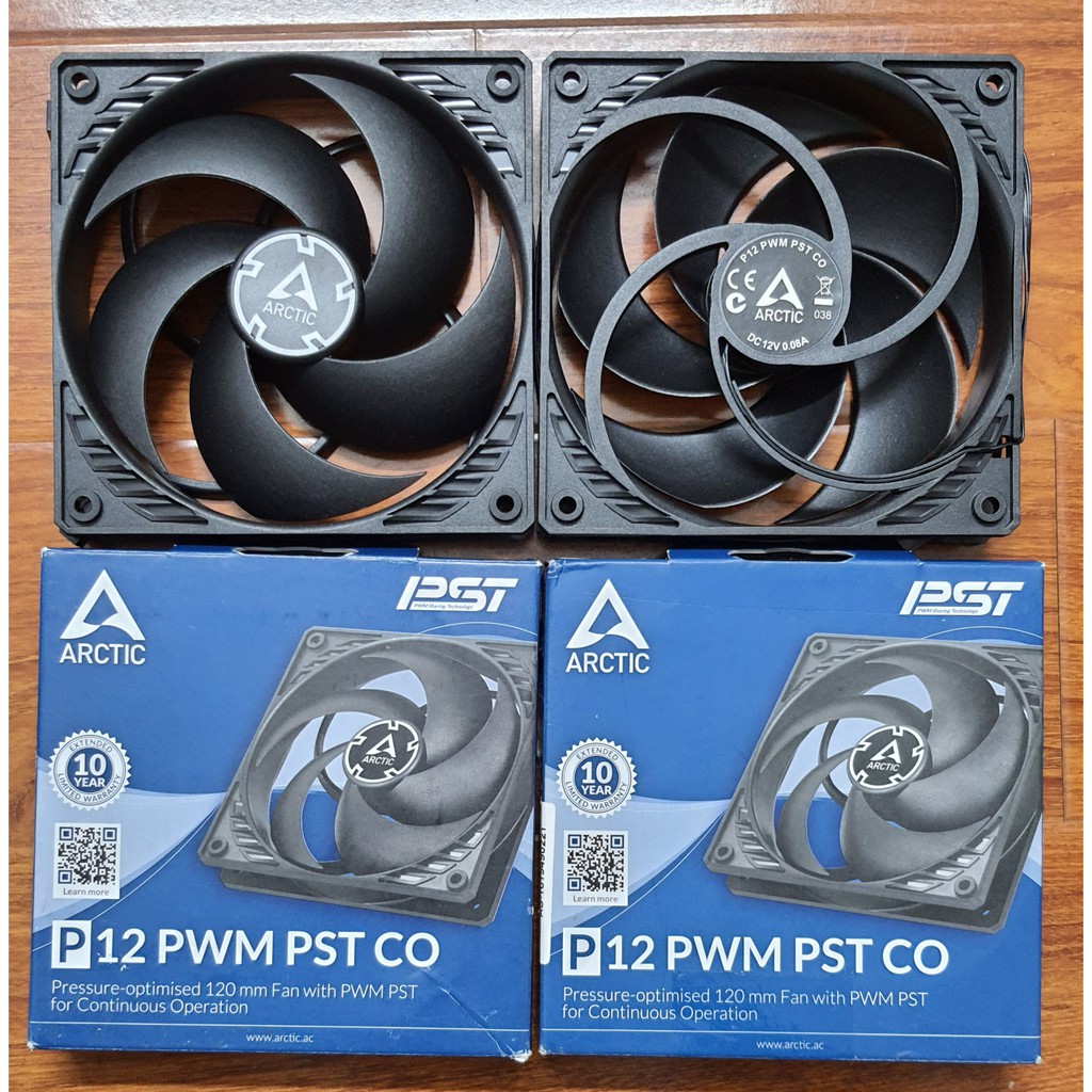 Quạt tản nhiệt Fan ARCTIC P12 PWM PST CO