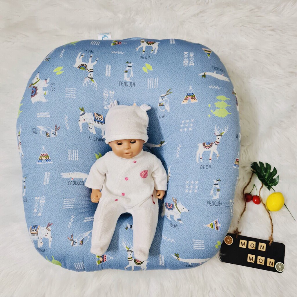 [Chính Hãng] Gối chống trào ngược cho bé MonMon