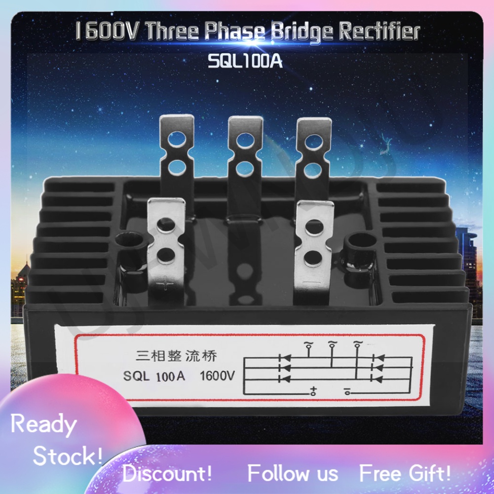 Linh kiện chỉnh lưu cầu ba pha chuyển đổi ac sang dc sql100a 1600v