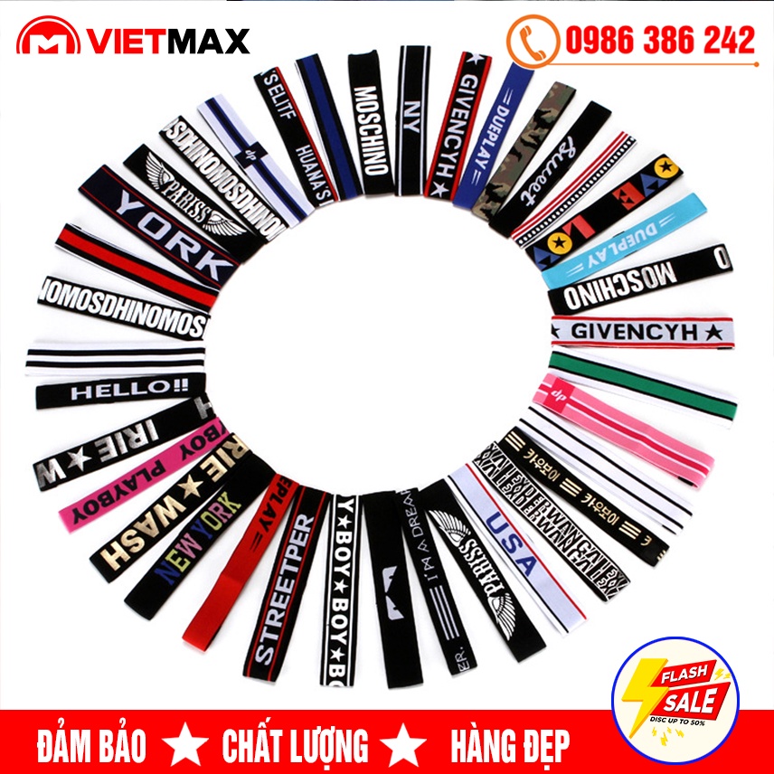 🔥 Băng Đô Quấn Đầu Thời Trang Hàn Quốc Nam Nữ