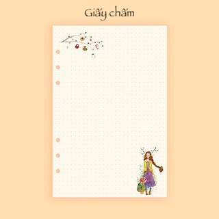 GIẤY REFILL PLANNER NHẬT BẢN (SIZE A5, A6)