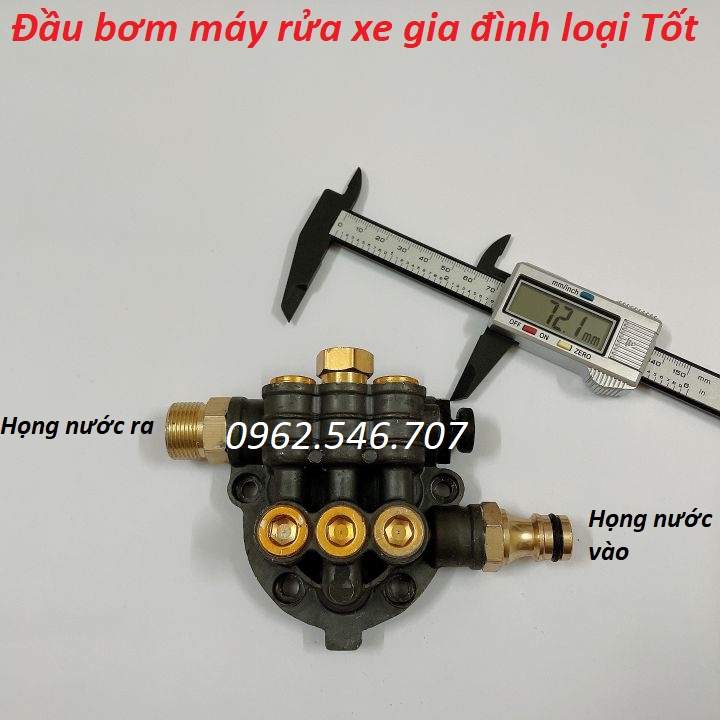 Đầu bơm máy rửa xe mini,đầu bơm máy rửa xe gia đình