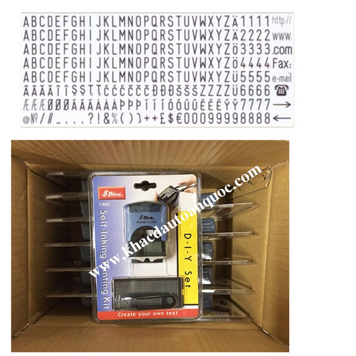 Dấu ngày tháng năm NSX_HSD_LSX - Shiny S-882