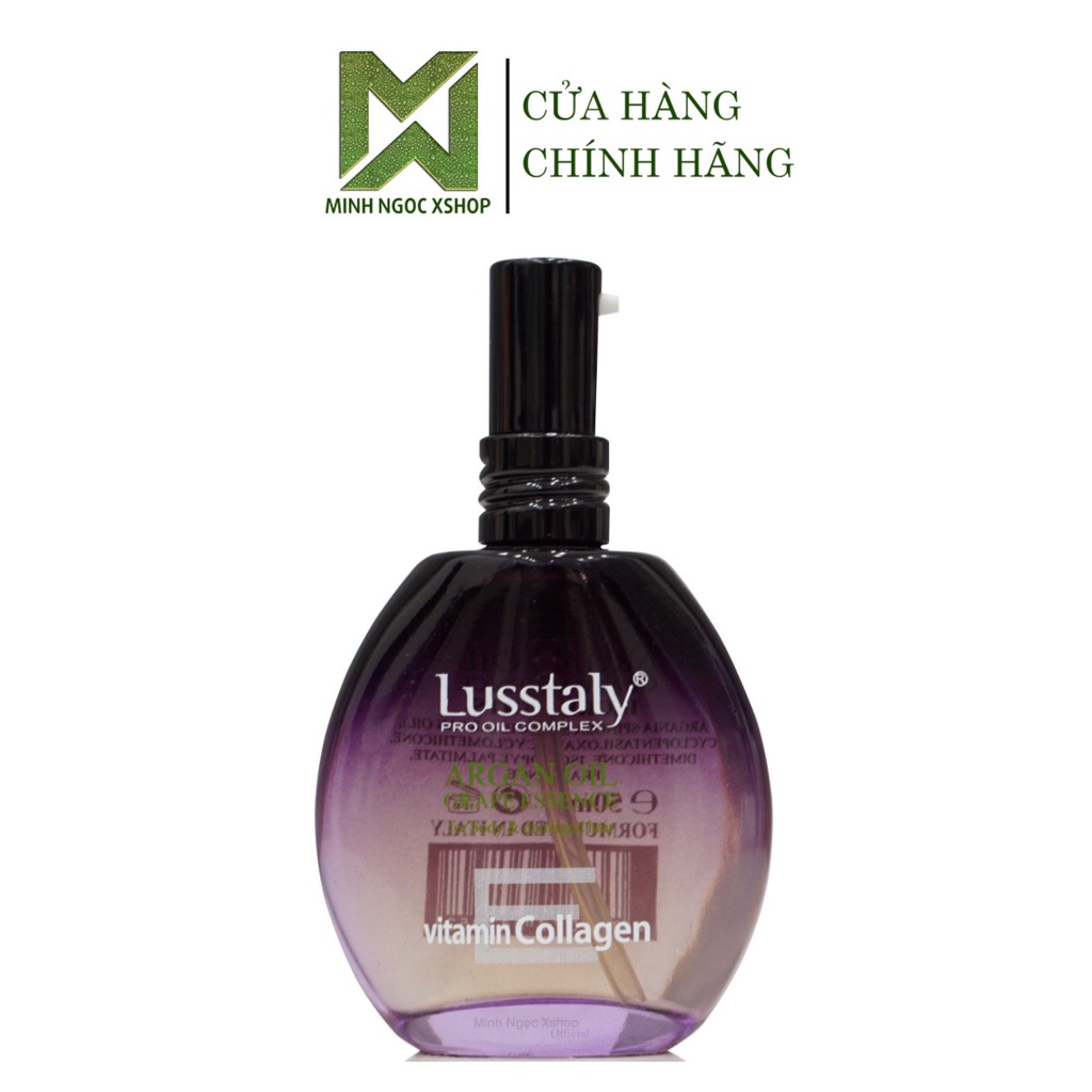 Tinh dầu dưỡng tóc bóng mượt Lusstaly Argan Oil 50ML