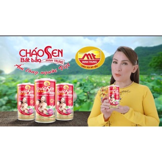 Combo 24 Lon  Cháo Sen Bát Bảo Minh Trung 365gr