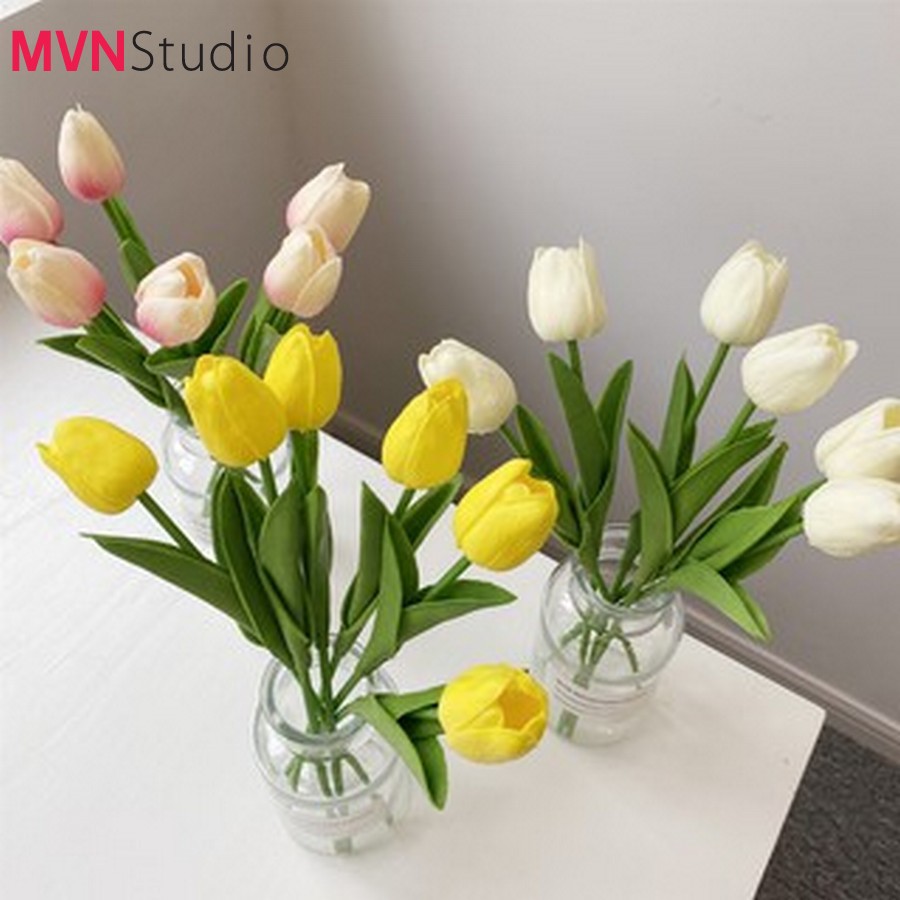 MVN Studio - Ins hoa tulip phụ kiện decor trang trí chụp ảnh