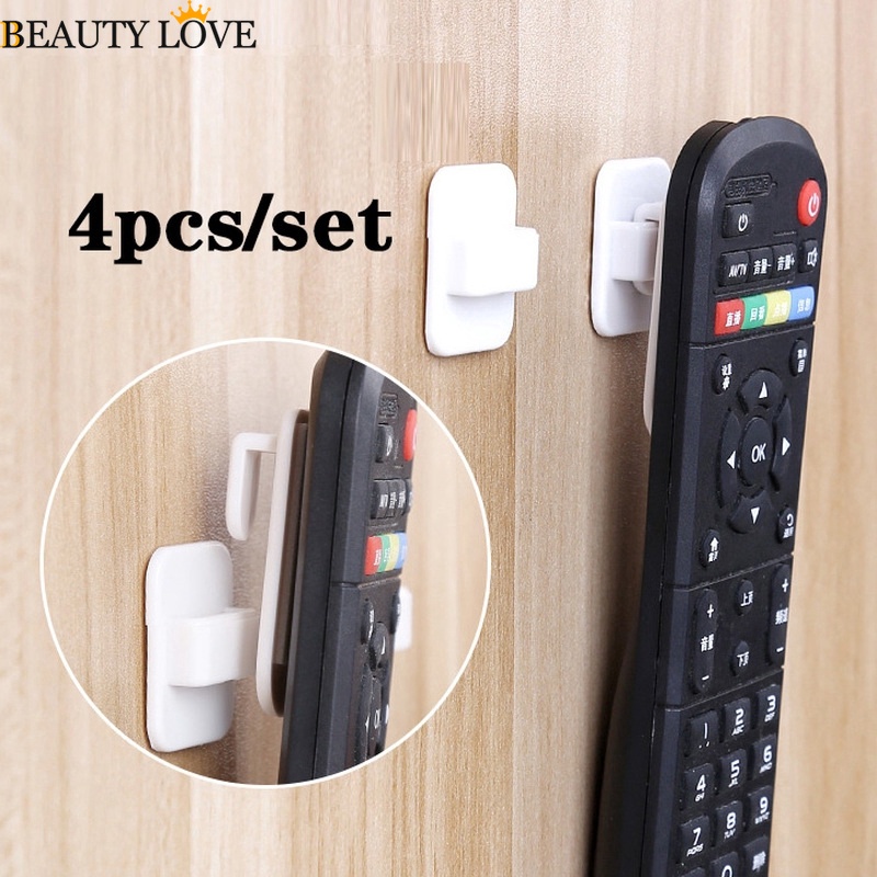 Set 4 Móc Nhựa Treo Đồ Dán Tường Tiện Lợi
