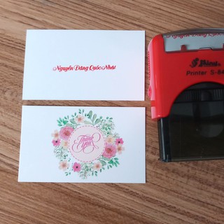 Thẻ card thank you MS01
