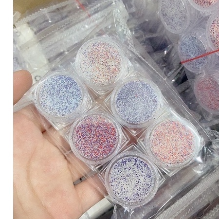 Set nhũ dạ 6 ô rắc móng