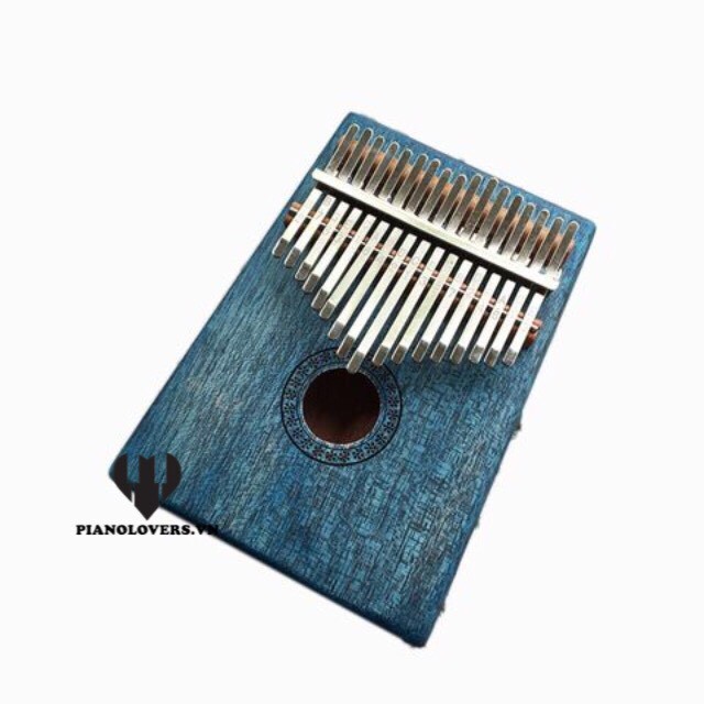 Đàn Thumb Piano Stiller cao cấp gỗ vintage xanh dương 17 phím - Kalimba 17 keys - HÀNG CÓ SẴN