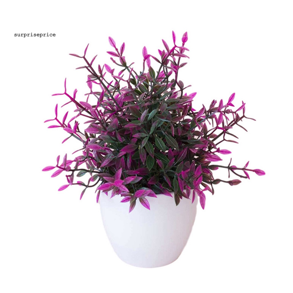 Chậu Cây Bonsai Nhân Tạo Xinh Xắn Dùng Trang Trí