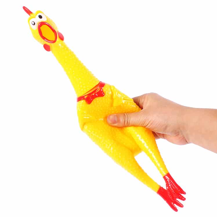 GÀ BÓP Biết Kêu Shrilling Chicken, Phát Ra La Hét Tiếng Gà Ngộ Nghĩnh - Đồ Chơi Cho Chó Mèo