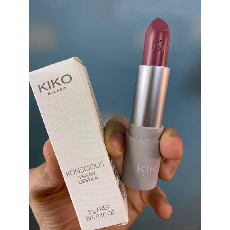 Hàng Đức Son hữu cơ Kiko Konscious Vegan Lipstick.