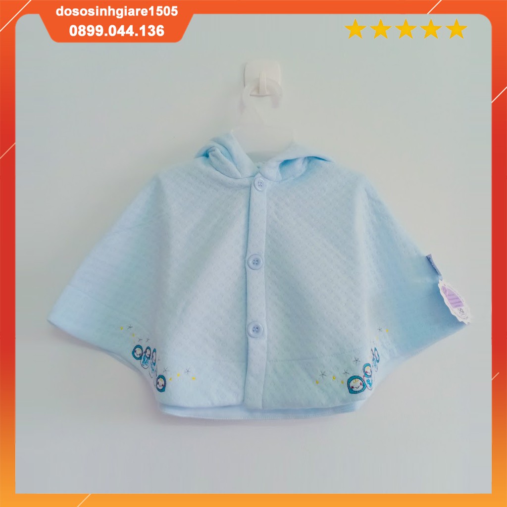 Áo choàng cánh dơi Baby Mommy cho bé dưới 6 tháng tuổi (được chọn màu)