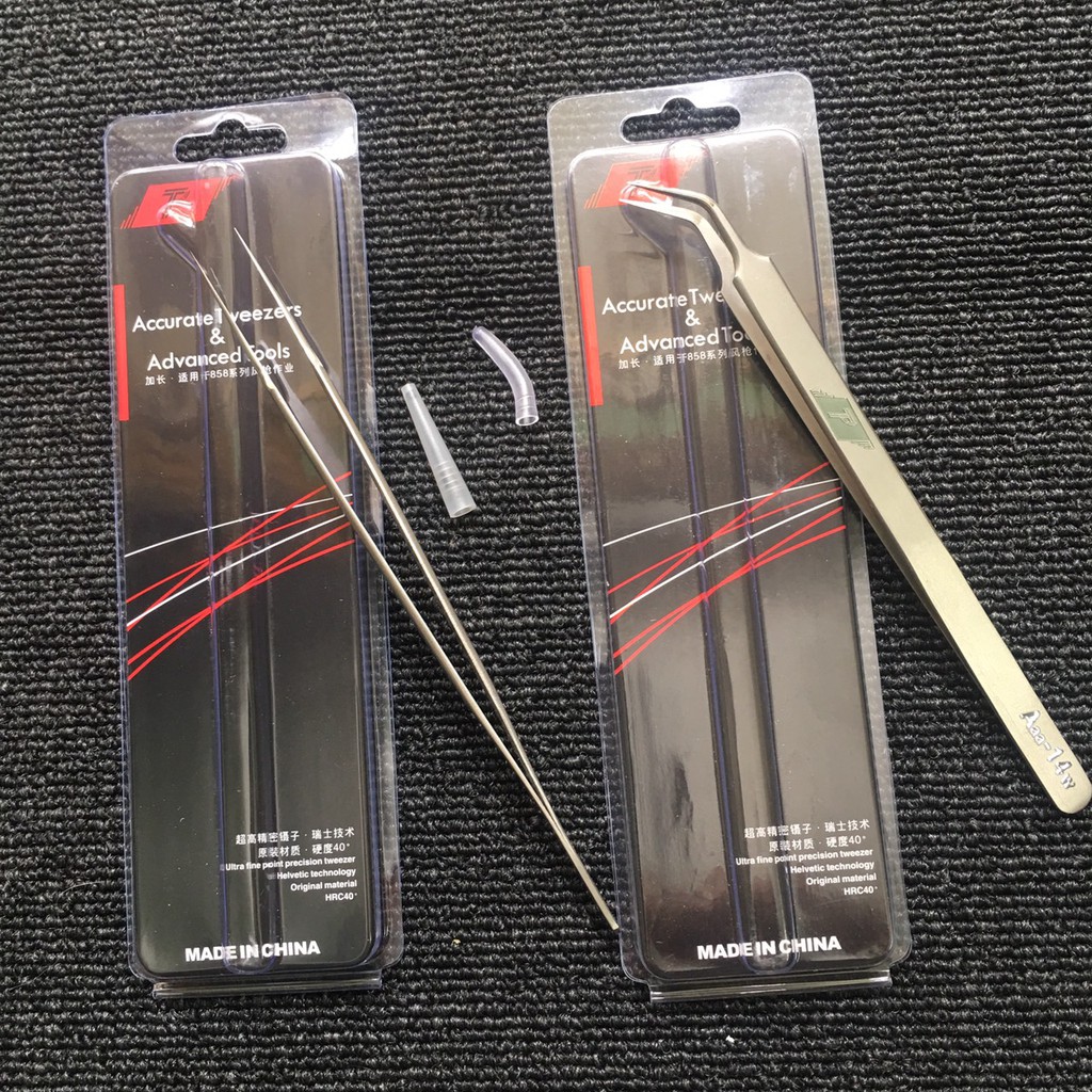Combo 2 nhíp đầu dài