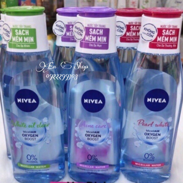 Nước Tẩy Trang NIVEA OXYGEN 200ml Thái Lan