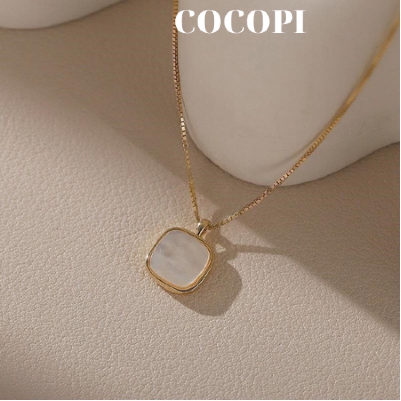 Dây chuyền, vòng cổ thanh mảnh phong cách Hàn Quốc Cocopi.accessories