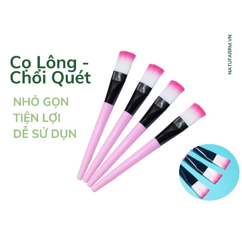 Cọ quét mặt nạ ( cọ quét nạ, trang điểm, cọ đắp mặt nạ ) cọ silicon cao cấp