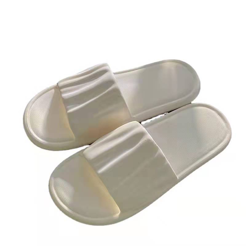 CHZK035  Dép Quai Ngang Đế Mềm Chống Nhăn Thiết Kế Đơn Giản Thời Trang Mùa Hè Phong Cách Hàn Quốc Cho Nữ