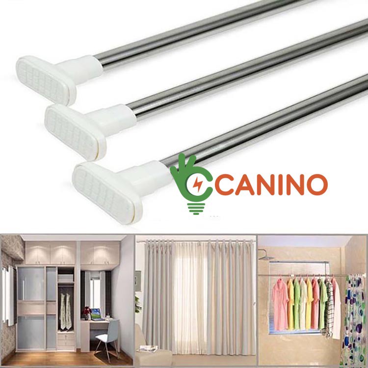 "Lô hàng nhanh""Thẳng vào cổ phiếu" Thanh Treo Rèm Cửa Thanh Treo INOX đa năng cao cấp - Không Cần Khoan Tường ( Nhiều K