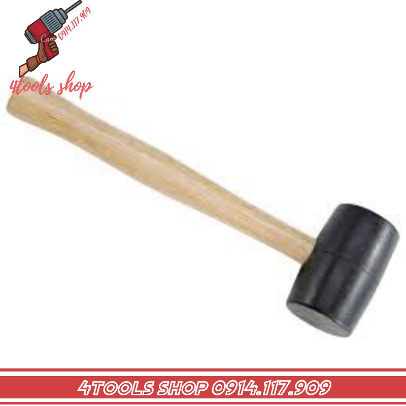 Búa Cao Su Đen Đủ Size